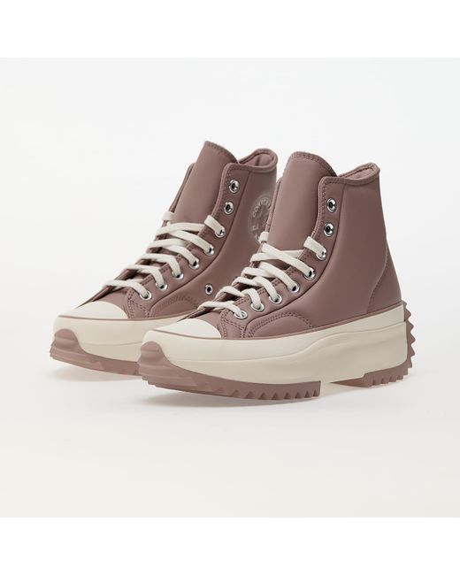 Converse Brown Sneakers Run Star Hike Platform Puffed Up Bite The Dust/ Egret/ Egret Eur