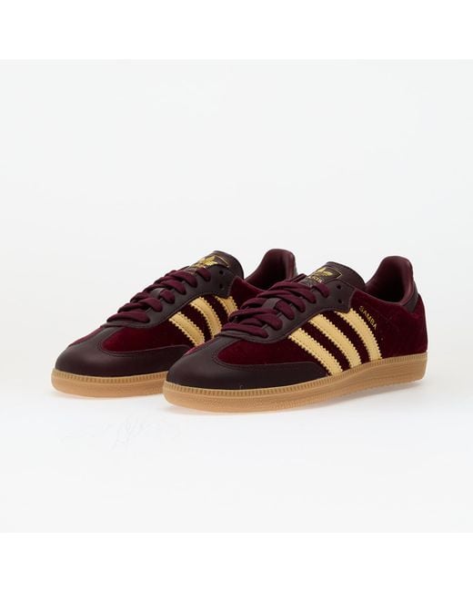Baskets adidas samba og shadow red/ maroon/ gum 3 eur 38 2/3 Adidas Originals