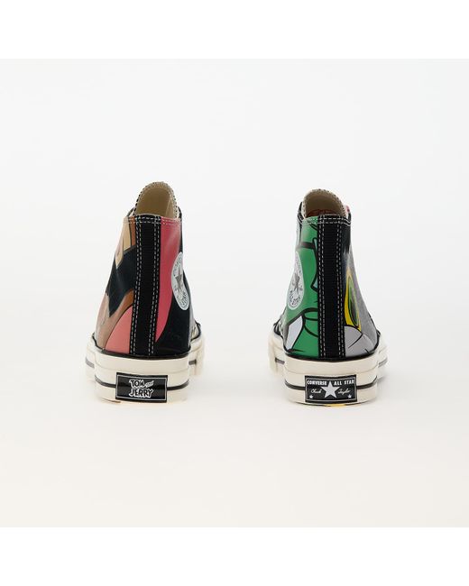 Converse Black Sneakers X Tom And Jerry Chuck 70 Hi/ Multi/ Egret Eur