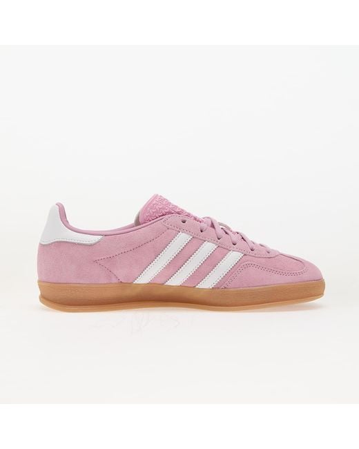 Adidas Originals Pink Sneakers Adidas Gazelle Indoor W Bliss Lilac/ Ftw/ Gum