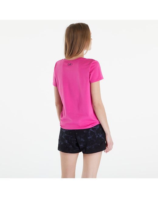Under Armour T-Shirt Project Rock W Underground Core T Astro in het Pink