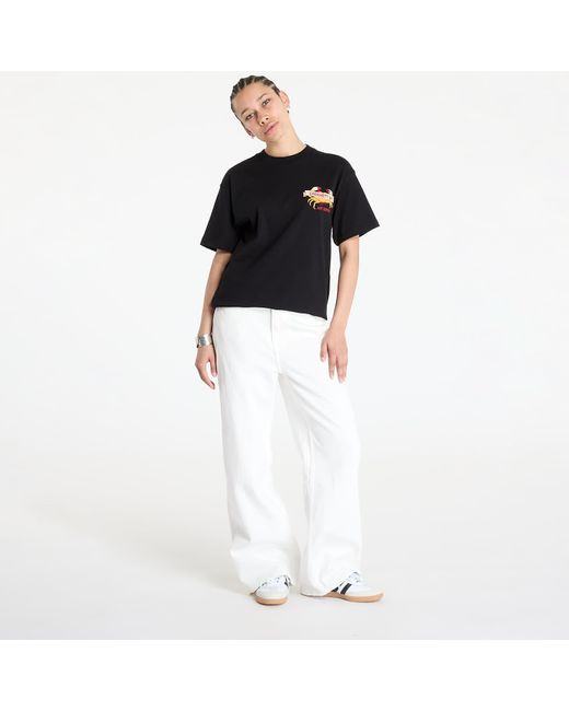 Carhartt T-Shirt Crab Paint Short Sleeve T-Shirt in het Black