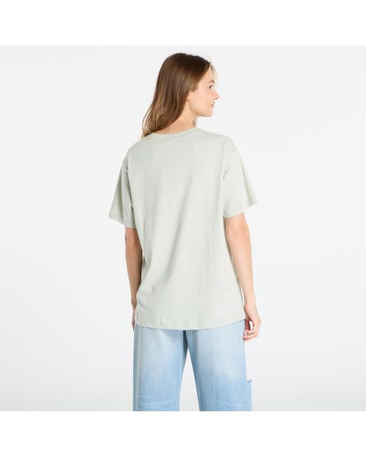 Dime T-Shirt Cursive Small Logo T-Shirt in het White