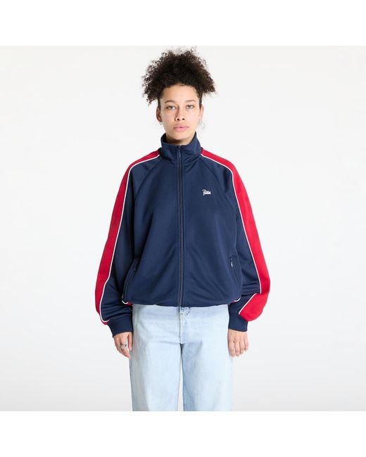 PATTA Blue Jacke Tricot Track Jacket