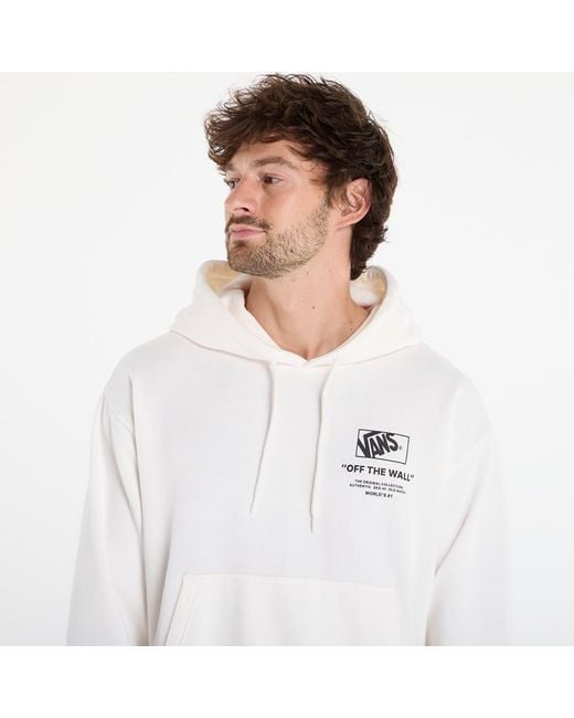 Vans White Sweatshirt Stacked Hi Pullover for men