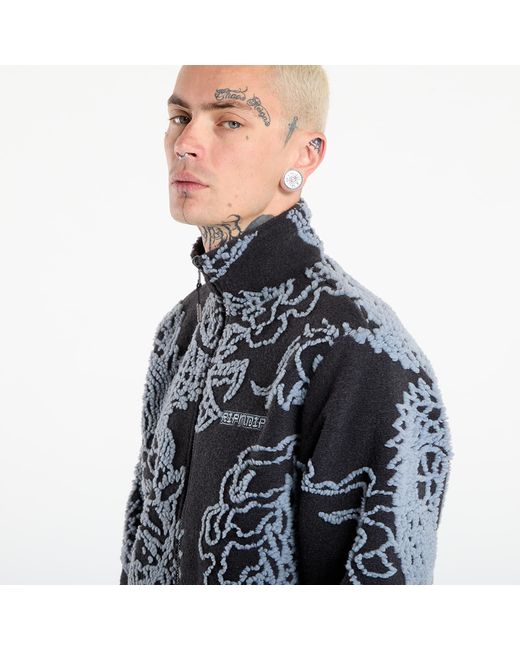 RIPNDIP Blue Jacket Haku Reversible Jacket/ Charcoal for men