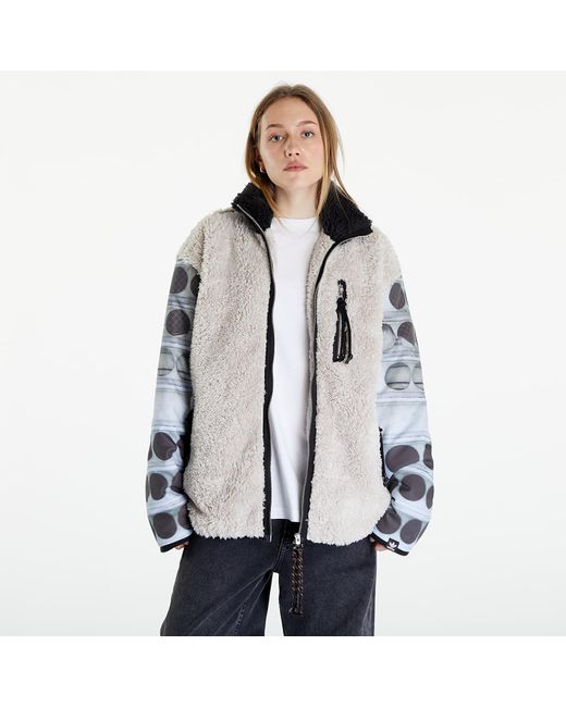 Adidas Originals Gray Adidas X Song For The Mute Fleece Jacket Unisex Beige