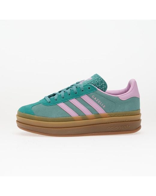 Adidas Originals Sneakers Adidas Gazelle Bold W Power/ Bliss Lilac/ Pure Eur in het Blue