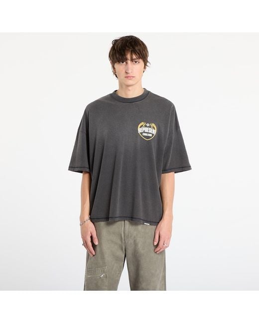 Represent T-Shirt Angel Border T-Shirt in het Gray voor heren