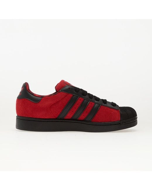Sneakers Adidas Superstar Ii Better Scarlet/ Core/ Mate di Adidas Originals in Red da Uomo