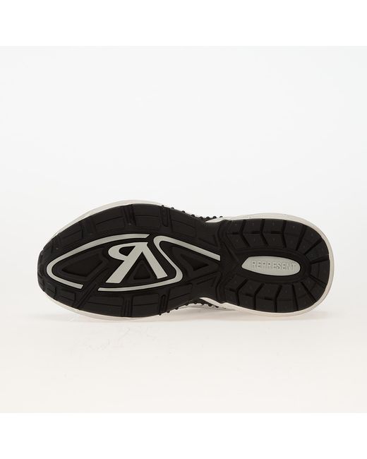 Represent Black Logo Appliqué Storm Runner Sneakers for men