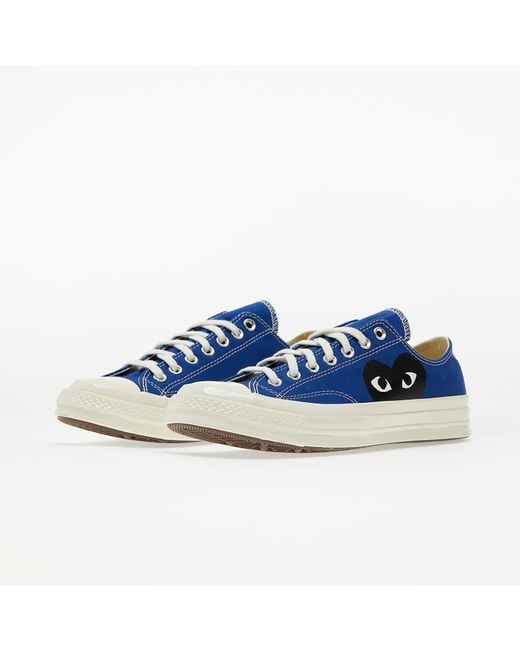 COMME DES GARÇONS PLAY Converse x comme des garcons play chuck 70 blue quartz/ egret