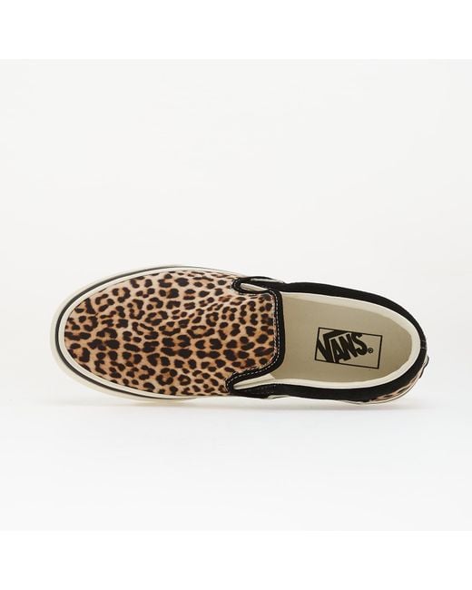 Vans Black Sneakers Classic Slip-On/ Leopard