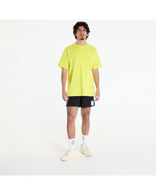 On Shoes T-Shirt Club T-Shirt in Yellow für Herren