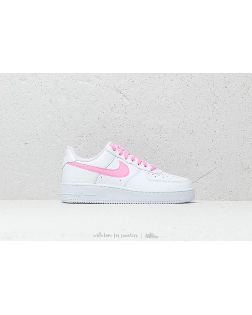 Nike Wmns Air Force 1 '07 Ess White/ Psychic Pink | Lyst