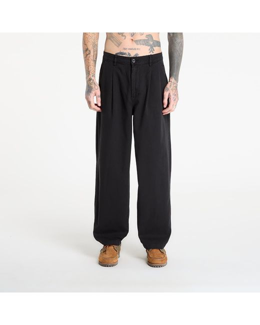 Pantaloni Baggy Chino Pants di Dime in Black da Uomo