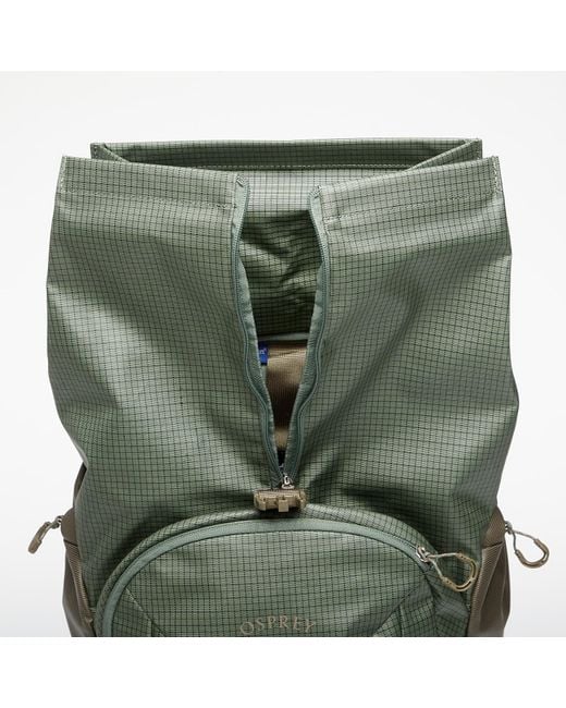 Osprey Green Transporter Roll Top Pack Pine Leaf/ Earl