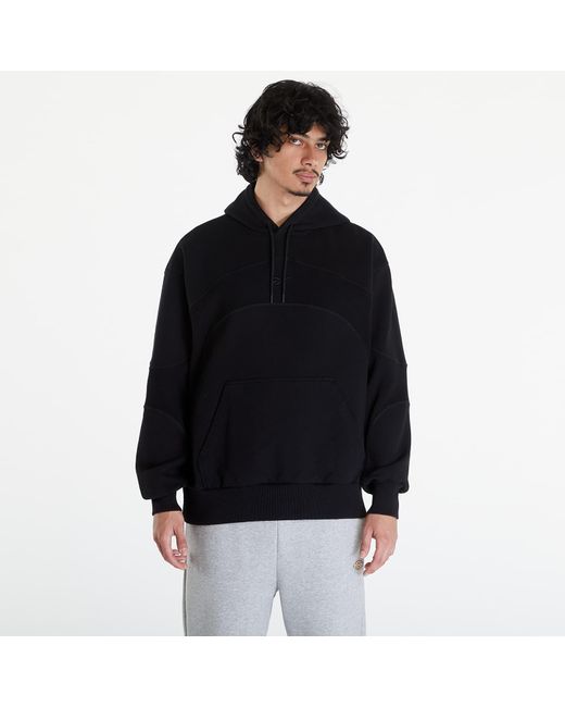 Reebok Ltd waffle pattern hoodie in Black für Herren