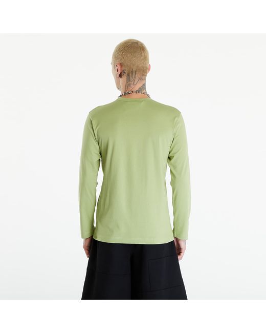 Comme des Garçons Green Long Sleeve Tee Knit for men