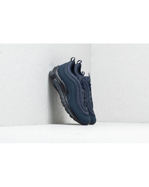 Nike Rubber Air Max 97 (gs) Obsidian/ Black-midnight Navy in Blue | Lyst