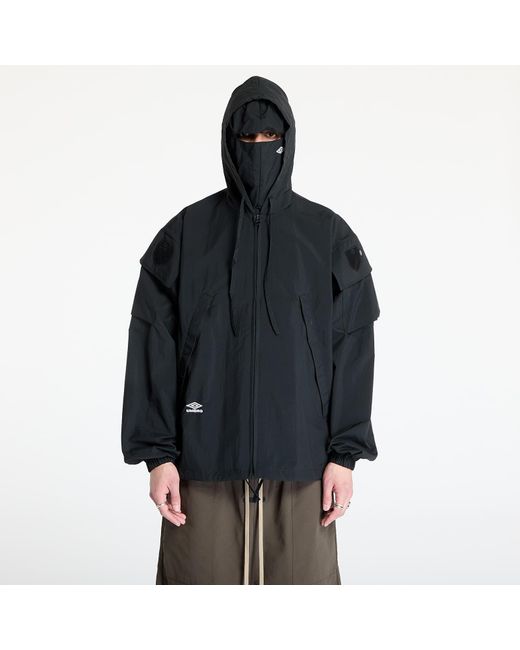 新品未使用 UMBRO FORSOMEONE WIND JACKET BLACK Black Tactical Windbreaker Jacket by Umbro on Sale