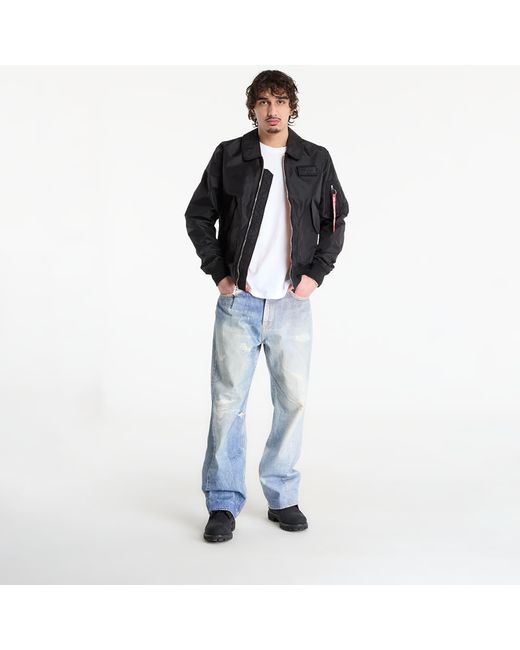 Alpha Industries Black Jacket Cwu-36/P Tt Light for men