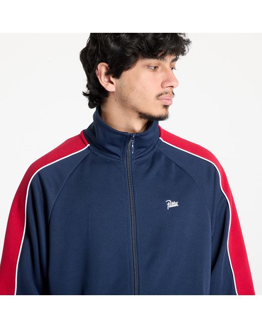 PATTA Blue Jacke Tricot Track Jacket