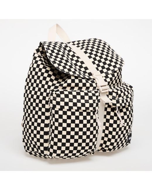 Vans Black Scatter Backpack/ Natural