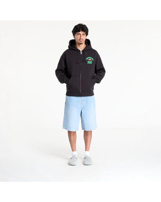 Carhartt Sweatshirt Hooded Pronto Sweat Jacket in het Black