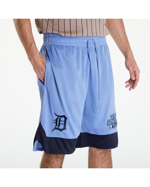 KTZ Blue Detroit Tigers Mlb World Series Mesh Shorts Copen / Navy for men