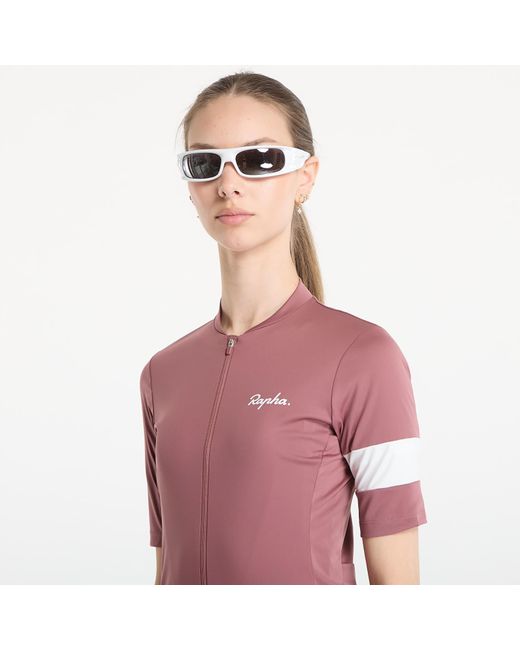 Rapha Red Jersey Core Jersey Rose