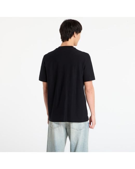 Fred Perry Blue T-Shirt Vertical Stripe T-Shirt for men