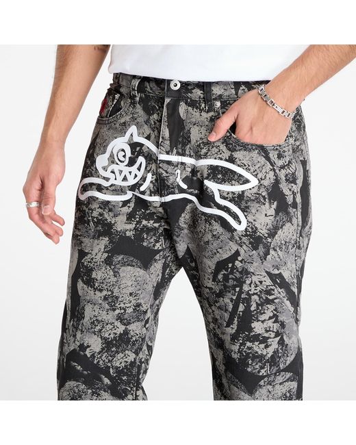 BBCICECREAM Jeans Icecream Cone Stamp Denim Pants in Gray für Herren