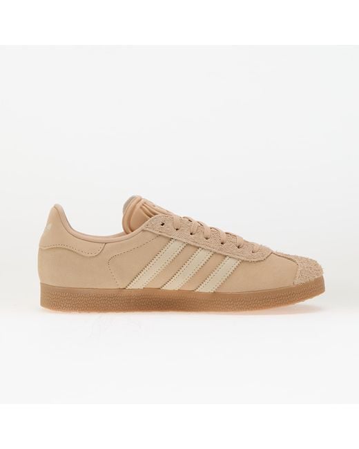 Adidas Originals Natural Sneakers Adidas Gazelle W Halo/ Crew/ Gum