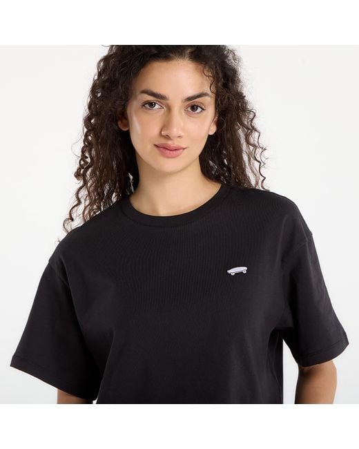 Vans Black T-Shirt W Salton Relax Crop Ss T-Shirt