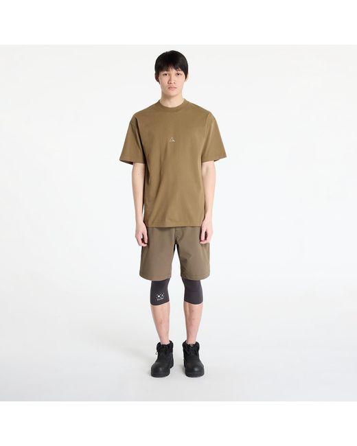 Roa T-Shirt Logo T-Shirt in Green für Herren