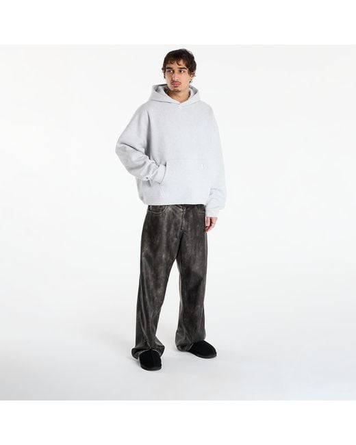 Represent Gray Sweatshirt Initial Boxy Oversized Hoodie