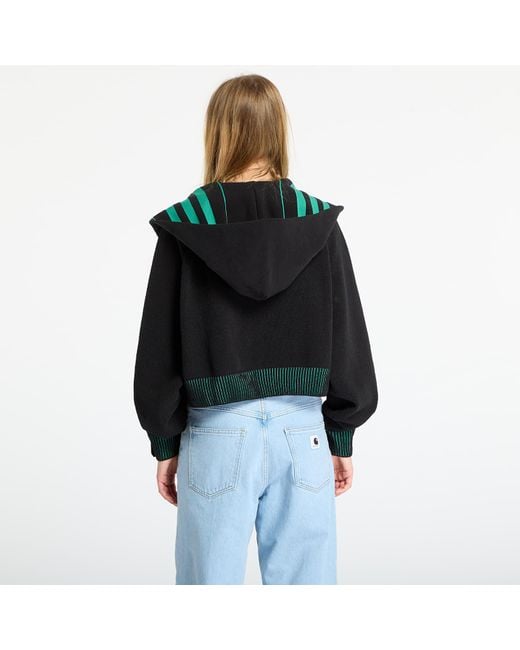 Adidas Originals Black Sweatshirt Adidas Scarf Hoodie