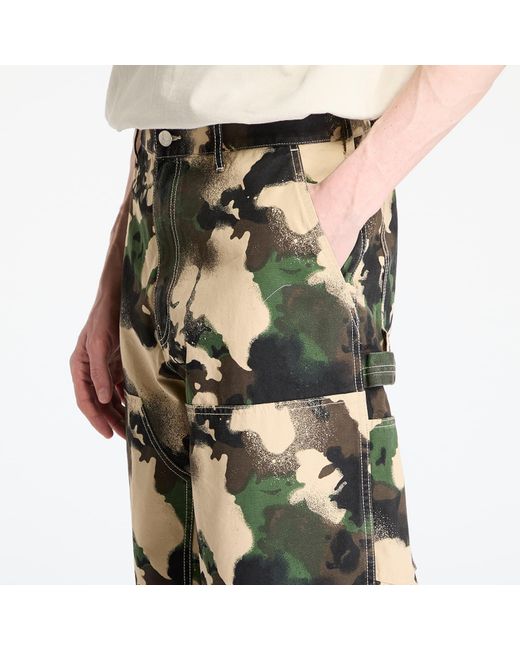 Pantaloni Map Camo Relaxed Fit Work Pants di A Bathing Ape in Green