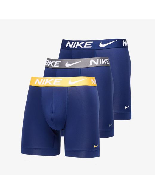 Nike Essential Micro Boxer Brief 3-Pack in Blue für Herren