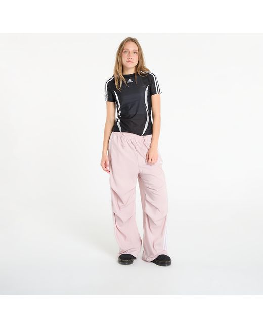 Pantaloni Adidas Adilenium Season 4 Teamgeist Ruffle Track Pants di Adidas Originals in Pink