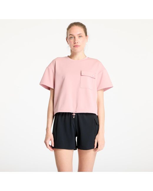 Maglietta Granite Point Knit Short Sleeve Tee di Columbia in Pink