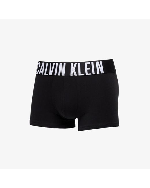 Calvin Klein Black Intense Power Cotton Stretch Trunk 3-Pack for men