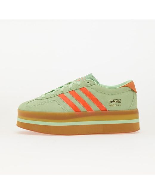 Adidas Originals Sneakers Adidas Gazelle Stack W Segrsp/ Solar/ Gum1 Eur in het Multicolor