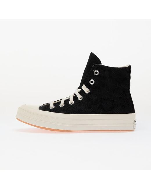 Sneakers Chuck 70 Hi/ Total Eclipse/ Egret Eur di Converse in Black