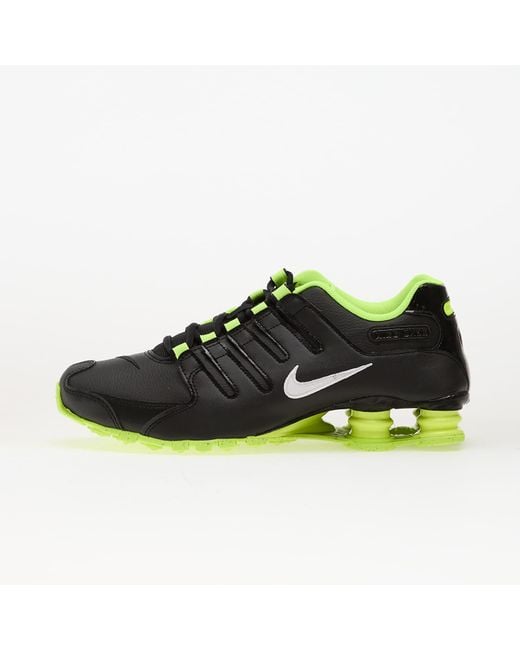 Sneakers Shox Nz/ -Volt di Nike in Green da Uomo