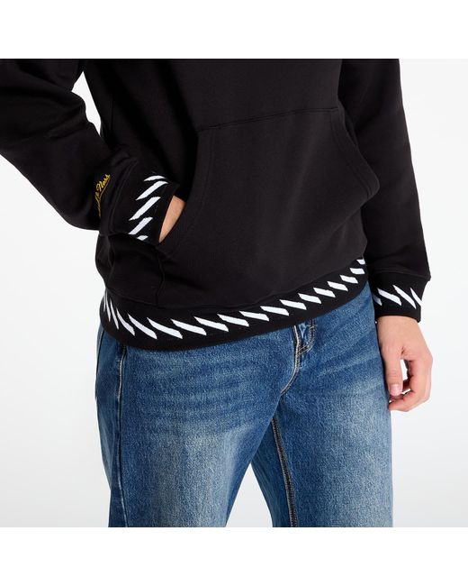 Mitchell & Ness Black Sweatshirt Nhl Playmaker Fleece Hoodie Vintage Logo Ducks for men