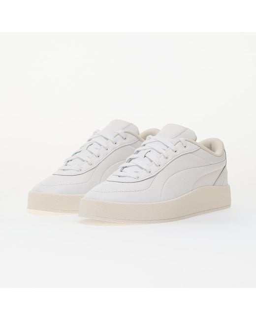 PUMA White Sneakers Ca Luxe -Warm