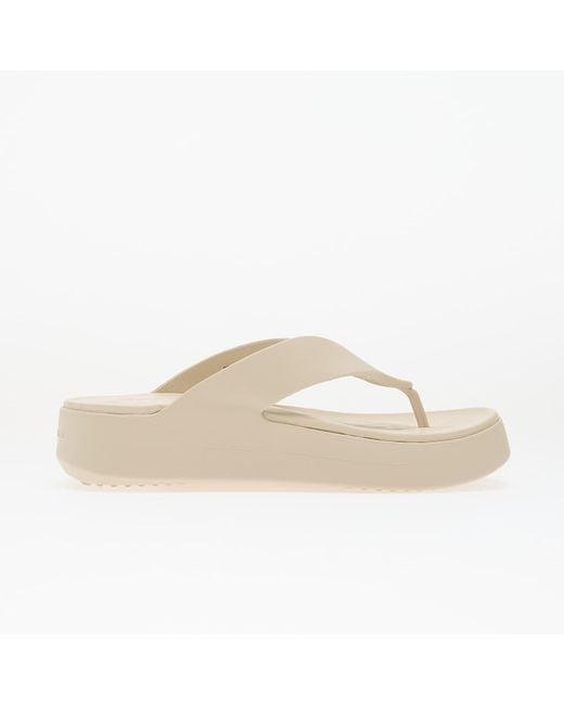 CROCSTM Natural Sneakers Getaway Platform Flip