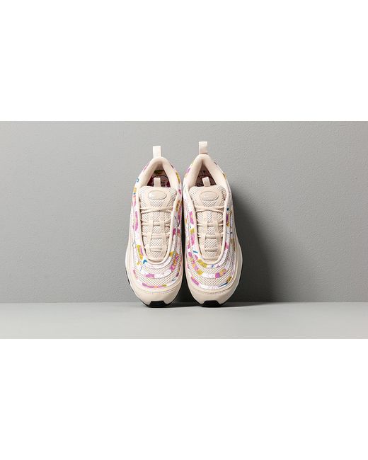 Nike W Air Max 97 Se Lt Orewood Brn White Laser Orange Nike – Air Max 97 Sneaker in Schwarz und mit Leopardenmuster
